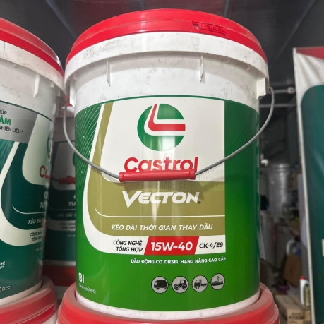 Dầu Động Cơ Diesel Hạng Nặng Cao Cấp Castrol Vecton 15W-40 CK4E9